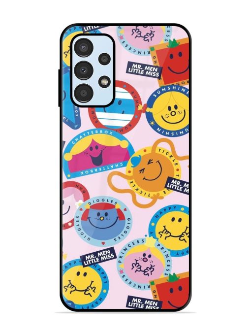 Whimsical Mr. Men & Little Miss Glossy Soft Edge Case for Samsung Galaxy A13 Chachhi