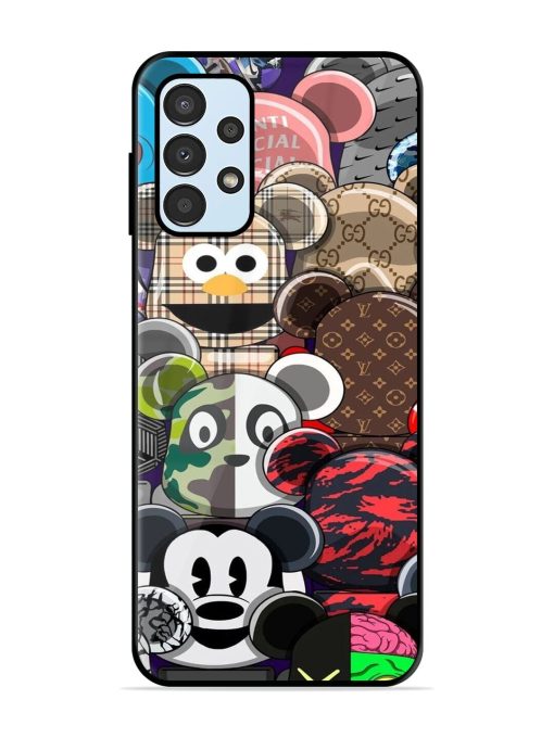 Streetwear Bearbrick Extravaganza Glossy Soft Edge Case for Samsung Galaxy A13 Chachhi