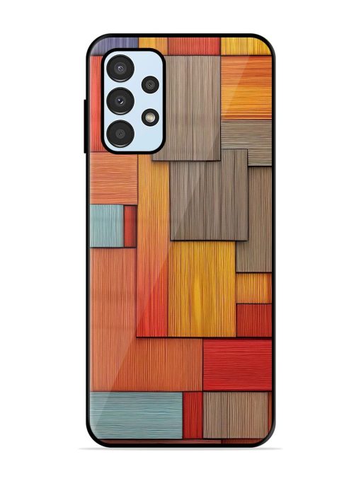 Woodsy Wonders Glossy Soft Edge Case for Samsung Galaxy A13 Chachhi