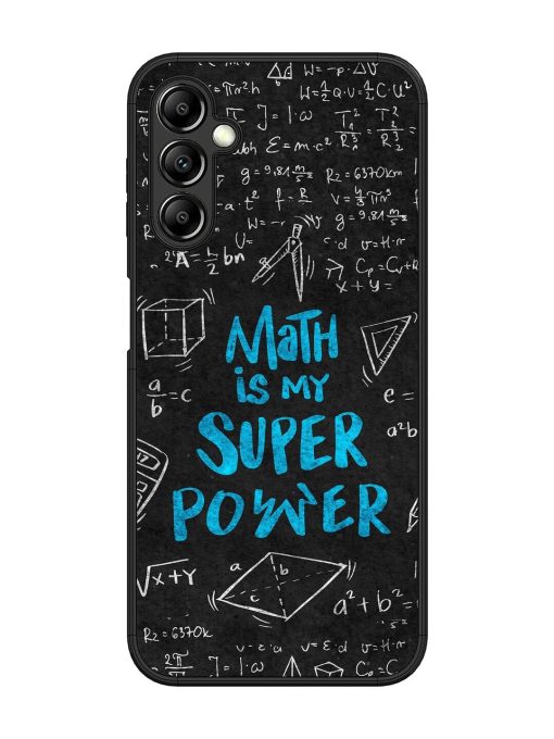 Math Magic Glossy Soft Edge Case for Samsung Galaxy A14 (5G) Chachhi