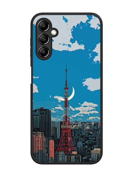 Tokyo Twilight Glossy Soft Edge Case for Samsung Galaxy A14 (5G) Chachhi