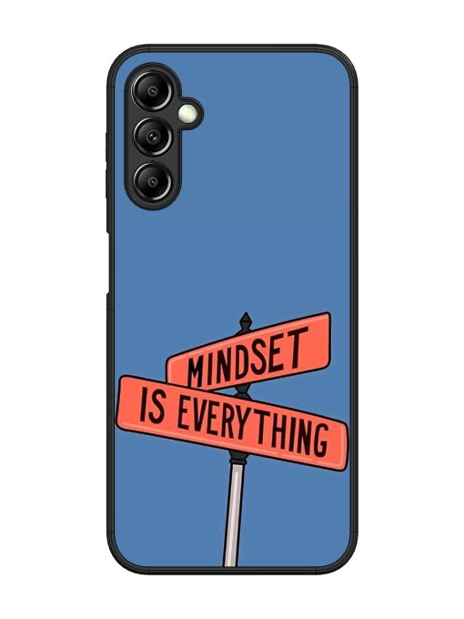 Mindset Matters Glossy Soft Edge Case for Samsung Galaxy A14 (5G) Chachhi