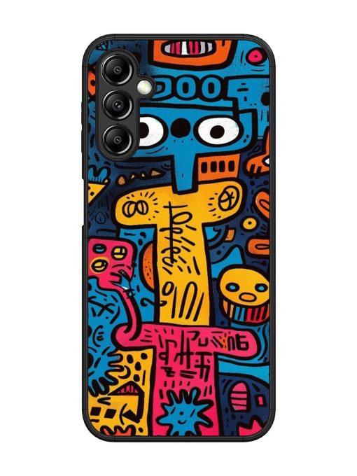 Doodletopia Glossy Soft Edge Case for Samsung Galaxy A14 (5G) Chachhi