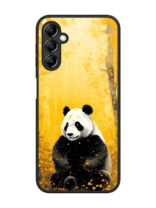 Golden Solitude Glossy Soft Edge Case for Samsung Galaxy A14 (5G)