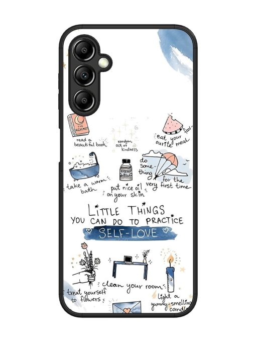 Love Sparkles Glossy Soft Edge Case for Samsung Galaxy A14 (5G)