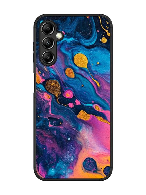 Cosmic Swirl Glossy Soft Edge Case for Samsung Galaxy A14 (5G) Chachhi