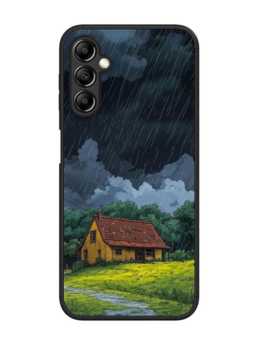 Rainy Day Retreat Glossy Soft Edge Case for Samsung Galaxy A14 (5G) Chachhi