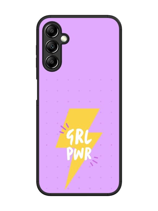 Girl Power Spark Glossy Soft Edge Case for Samsung Galaxy A14 (5G) Chachhi