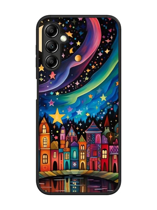 Starlit Village Glossy Soft Edge Case for Samsung Galaxy A14 (5G) Chachhi