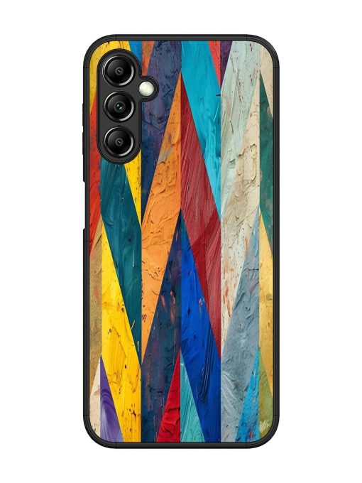 Abstract Tapestry Glossy Soft Edge Case for Samsung Galaxy A14 (5G) Chachhi