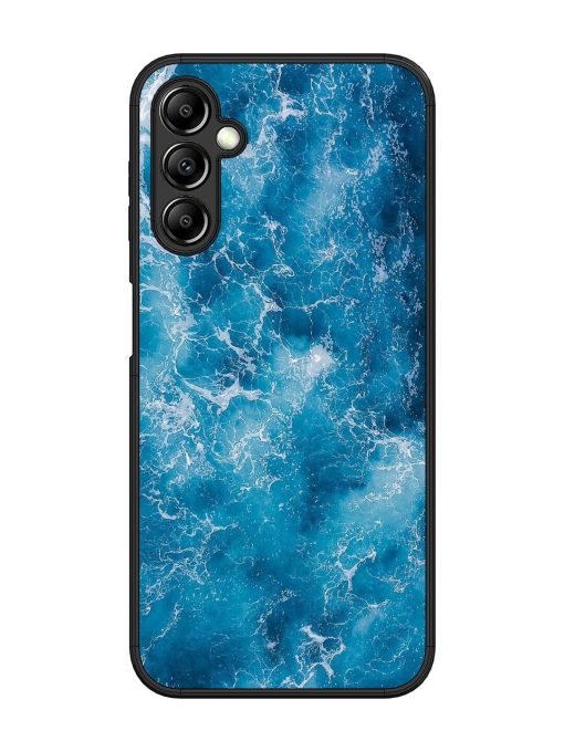 Oceanic Abyss Glossy Soft Edge Case for Samsung Galaxy A14 (5G) Chachhi