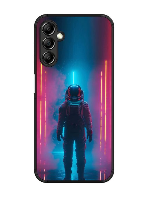 Neon Astronaut Glossy Soft Edge Case for Samsung Galaxy A14 (5G) Chachhi