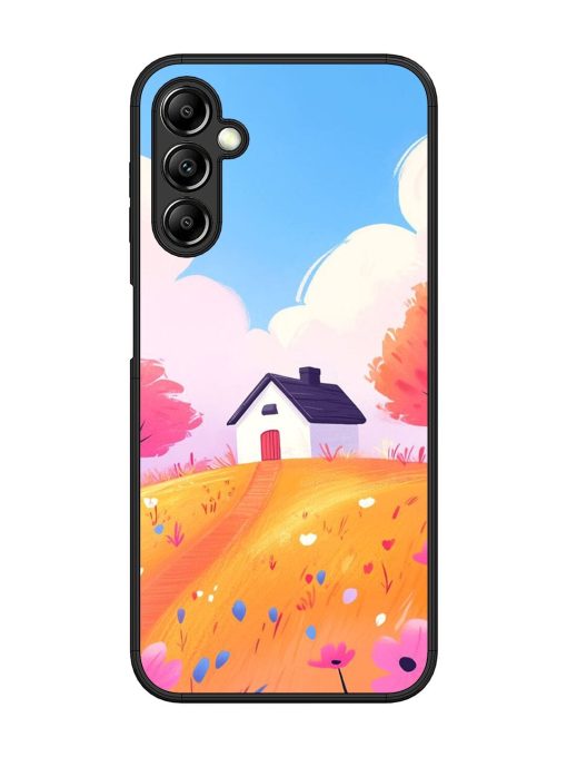 Hilltop Haven Glossy Soft Edge Case for Samsung Galaxy A14 (5G) Chachhi