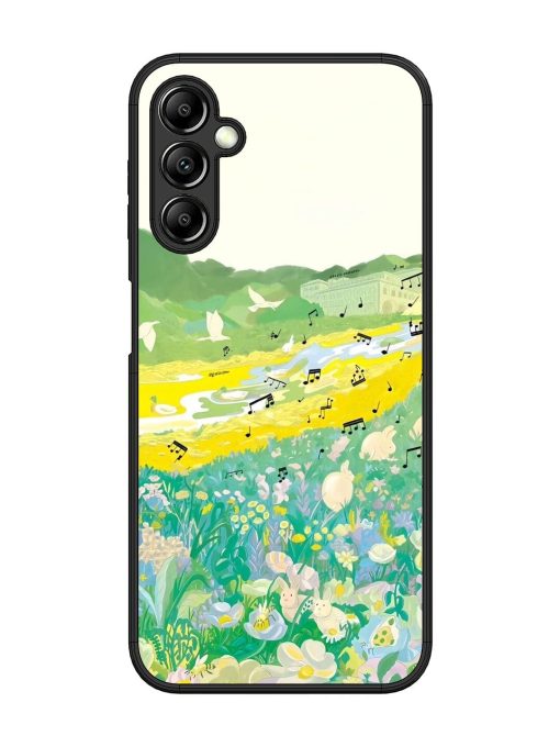 Melody In Bloom Glossy Soft Edge Case for Samsung Galaxy A14 (5G) Chachhi