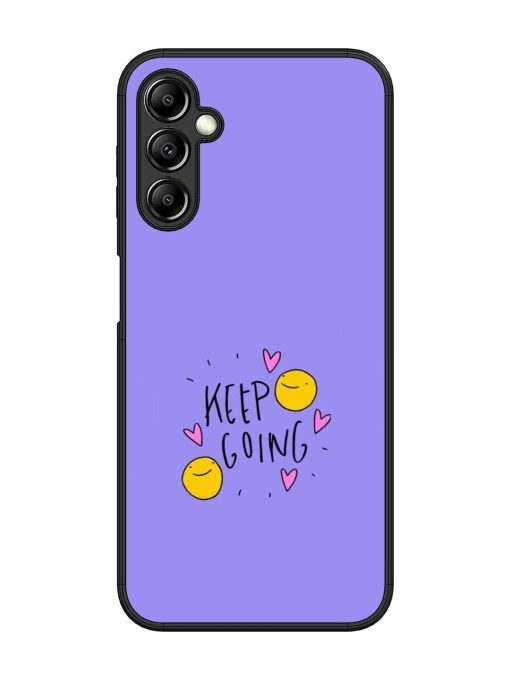 Smiling Through It All Glossy Soft Edge Case for Samsung Galaxy A14 (5G) Chachhi