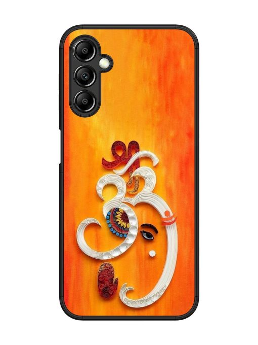 Ganesha In Quilling Art Glossy Soft Edge Case for Samsung Galaxy A14 (5G) Chachhi