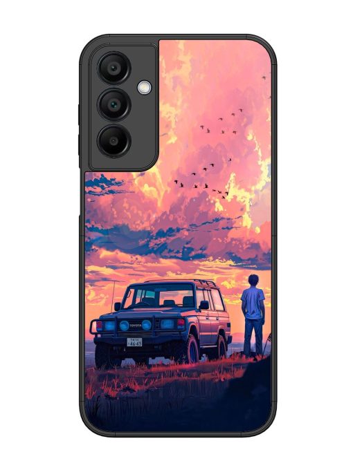 Solitude'S Horizon Glossy Soft Edge Case for Samsung Galaxy A15 (5G) Chachhi