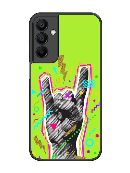 Neon Rock Glossy Soft Edge Case for Samsung Galaxy A15 (5G) Chachhi