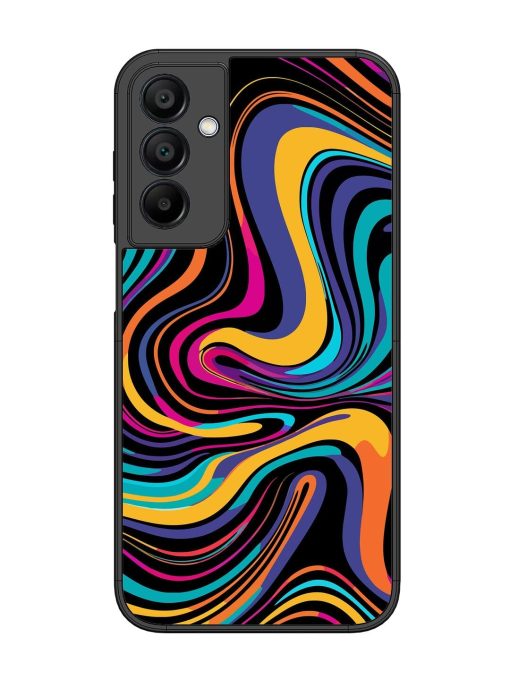 Psychedelic Swirl Glossy Soft Edge Case for Samsung Galaxy A15 (5G) Chachhi