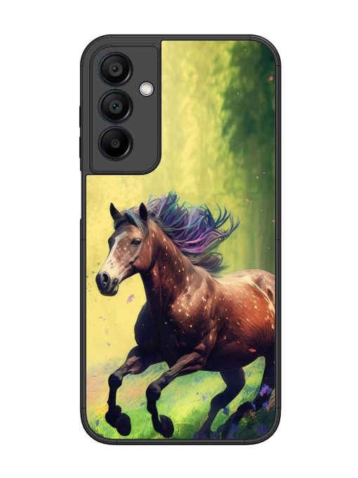 Enchanted Gallop Glossy Soft Edge Case for Samsung Galaxy A15 (5G) Chachhi