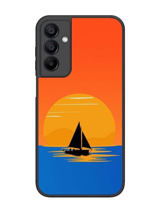 Sunset Sail Glossy Soft Edge Case for Samsung Galaxy A15 (5G) Chachhi