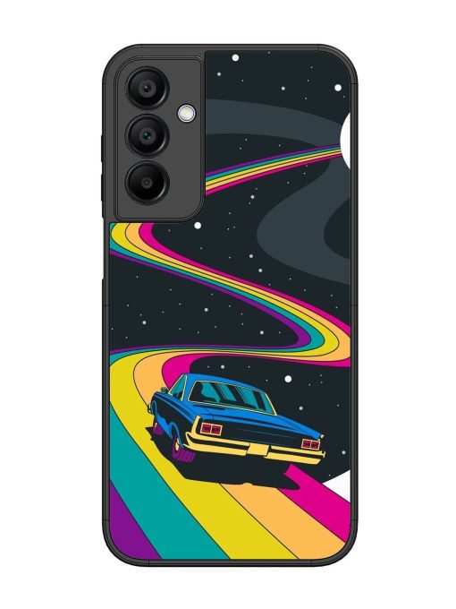 Rainbow Road Glossy Soft Edge Case for Samsung Galaxy A15 (5G) Chachhi