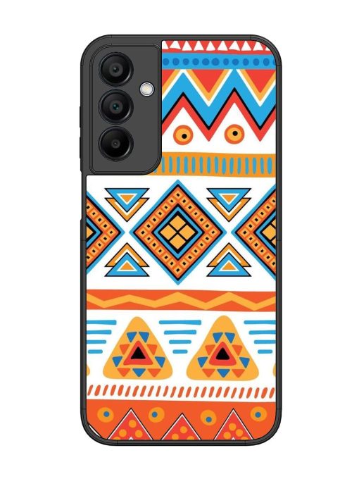 Vibrant Tribal Pattern Glossy Soft Edge Case for Samsung Galaxy A15 (5G) Chachhi