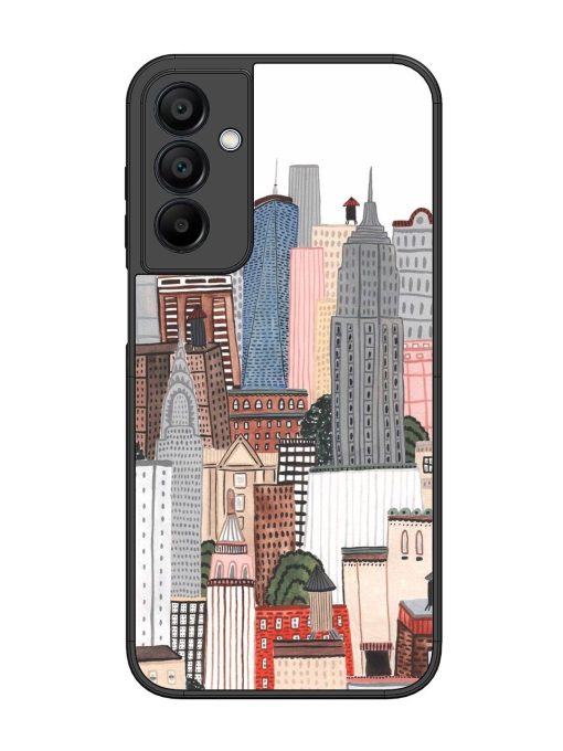 Cityscape Dreams Glossy Soft Edge Case for Samsung Galaxy A15 (5G) Chachhi