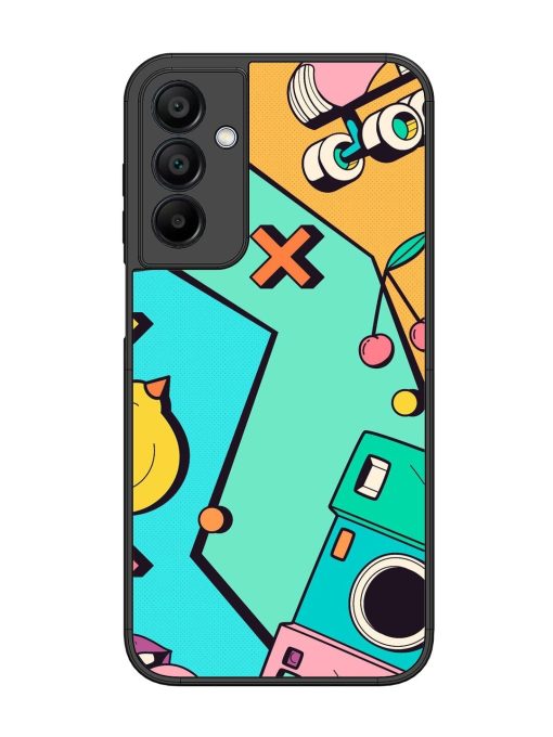 Retro Remix Glossy Soft Edge Case for Samsung Galaxy A15 (5G) Chachhi