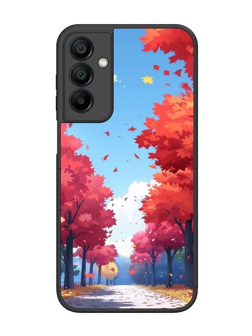 Autumn'S Embrace Glossy Soft Edge Case for Samsung Galaxy A15 (5G) Chachhi