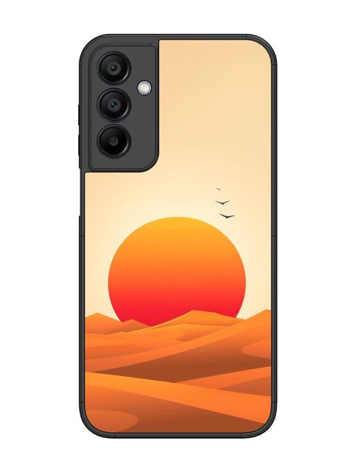 Desert Sunset Glossy Soft Edge Case for Samsung Galaxy A15 (5G) Chachhi