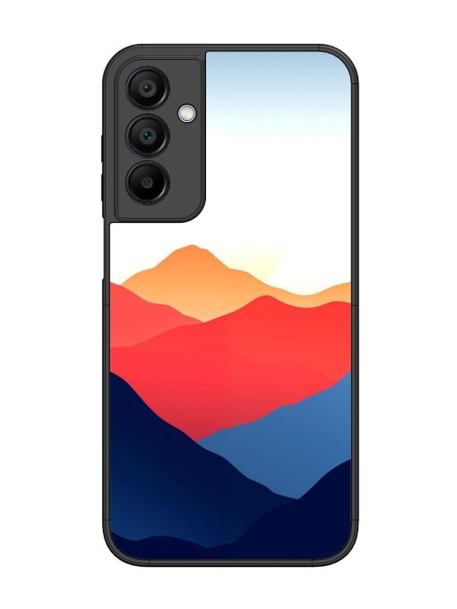 Sunset Peaks Glossy Soft Edge Case for Samsung Galaxy A15 (5G) Chachhi