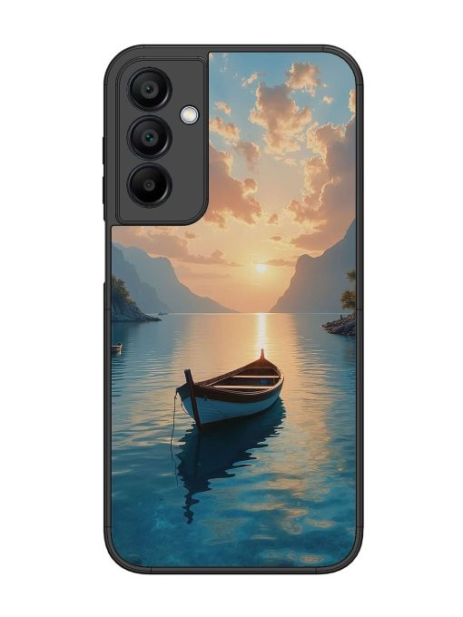 Serene Sunset Glossy Soft Edge Case for Samsung Galaxy A15 (5G) Chachhi