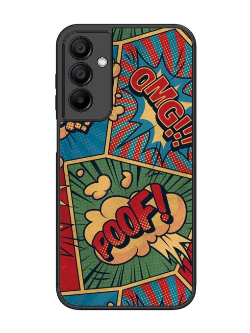 Comic Book Chaos Glossy Soft Edge Case for Samsung Galaxy A15 (5G) Chachhi