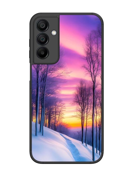 Winter'S Purple Haze Glossy Soft Edge Case for Samsung Galaxy A15 (5G) Chachhi