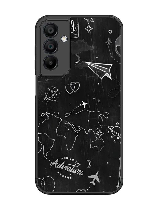 Wanderlust Sketchbook Glossy Soft Edge Case for Samsung Galaxy A15 (5G) Chachhi