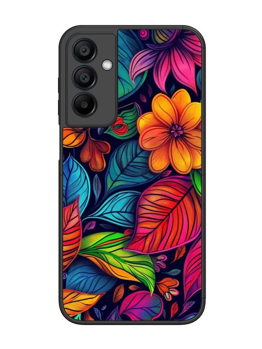 Rainbow Of Blooms Glossy Soft Edge Case for Samsung Galaxy A15 (5G) Chachhi