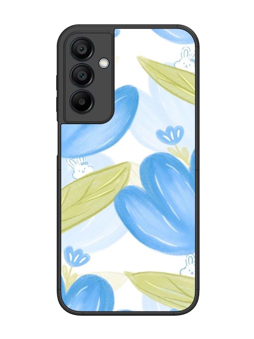 Bunny'S Blue Garden Glossy Soft Edge Case for Samsung Galaxy A15 (5G) Chachhi