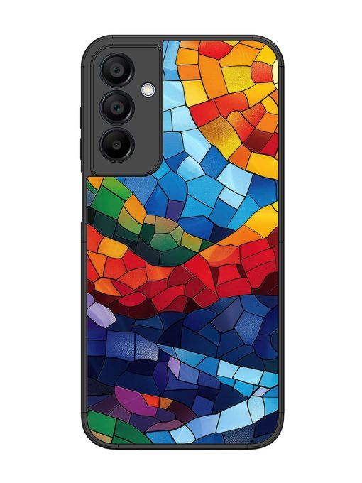 Mosaic Sunset Glossy Soft Edge Case for Samsung Galaxy A15 (5G) Chachhi