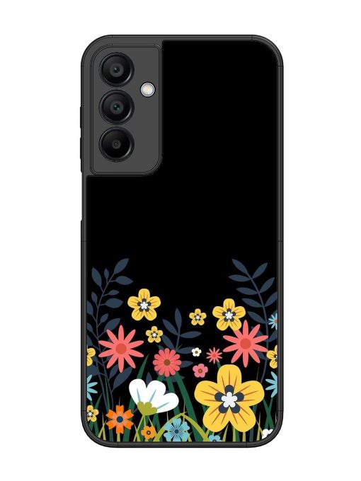 Floral Night Sky Glossy Soft Edge Case for Samsung Galaxy A15 (5G) Chachhi