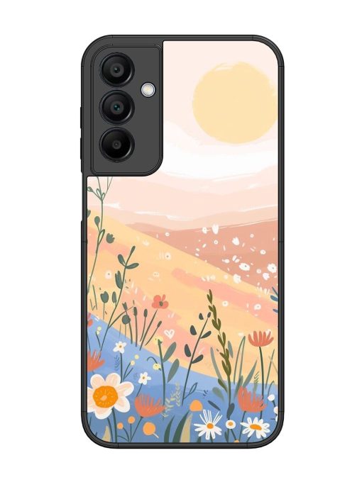 Golden Hour Blooms Glossy Soft Edge Case for Samsung Galaxy A15 (5G) Chachhi