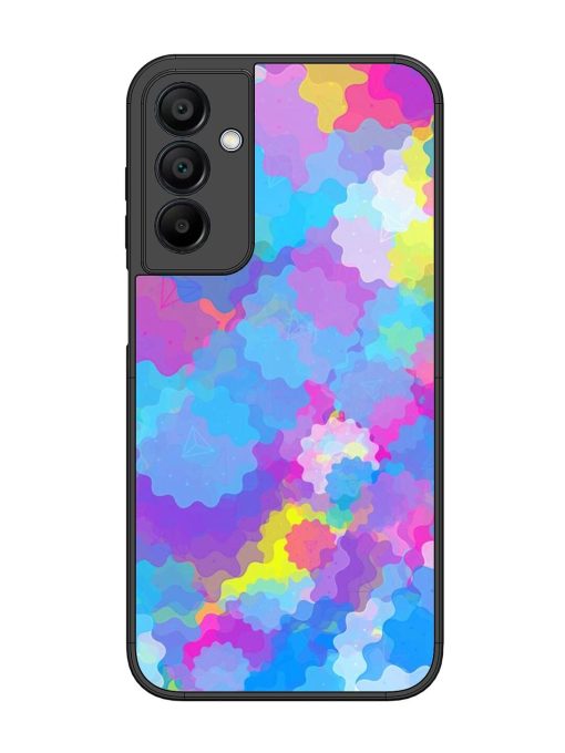 Psychedelic Cloud Burst Glossy Soft Edge Case for Samsung Galaxy A15 (5G) Chachhi