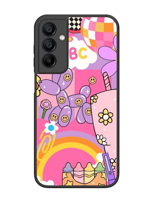 Whimsical Y2K Chaos Glossy Soft Edge Case for Samsung Galaxy A15 (5G) Chachhi