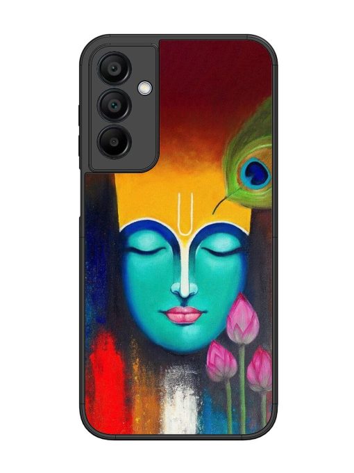 Divine Tranquility: The Face Of Krishna Glossy Soft Edge Case for Samsung Galaxy A15 (5G) Chachhi