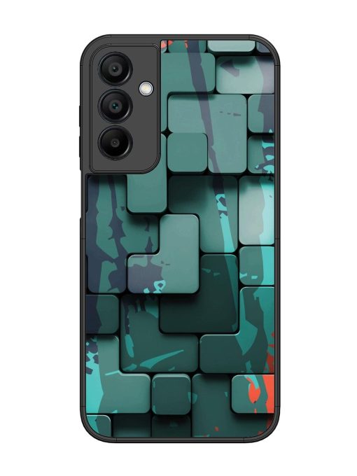 Abstract Geometric Mosaic Glossy Soft Edge Case for Samsung Galaxy A15 (5G) Chachhi