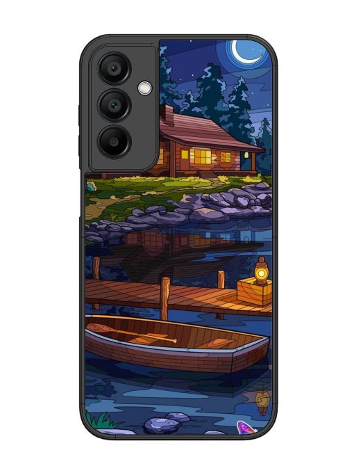 Moonlit Serenity Glossy Soft Edge Case for Samsung Galaxy A15 (5G) Chachhi