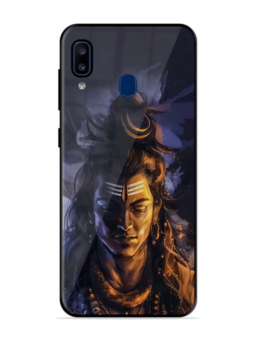 Lord Shiva Glossy Soft Edge Case for Samsung Galaxy A20 Chachhi