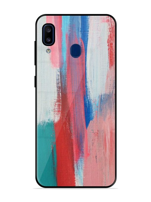 Colorful Chaos Glossy Soft Edge Case for Samsung Galaxy A20 Chachhi