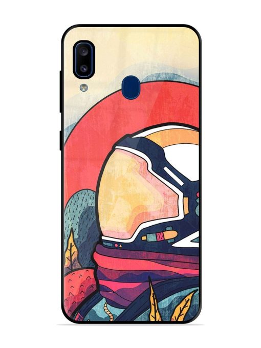 Cosmic Daydream Glossy Soft Edge Case for Samsung Galaxy A20 Chachhi