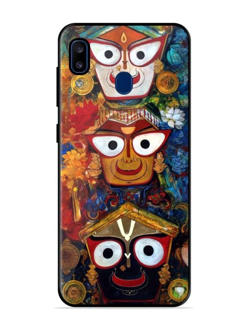 Lord Jagannath Glossy Soft Edge Case for Samsung Galaxy A20 Chachhi